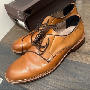 Men's Banana Republic Tan Leather Dress Shoes Size 12